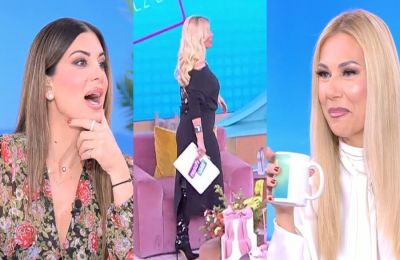 Τηλεοπτικά σχόλια και υπονοούμενα για την πιθανή εγκυμοσύνη της Κατερίνας Καινούργιου στο πλατό του Happy Day με αφορμή πρόσφατες δηλώσεις της