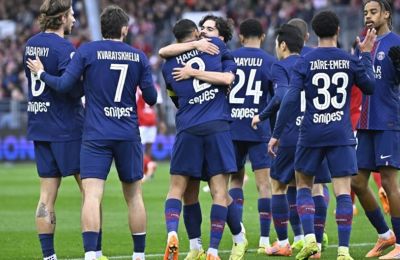 Γαλλια Στην κορυφή της Ligue 1 με ντομπιέτα του Χακίμι η Παρί 