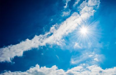 Αίθριος ο καιρός - Στους 28 βαθμούς η θερμοκρασία 