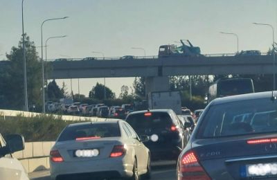 Απίστευτη ταλαιπωρία και μεγάλη καθυστέρηση κάθε πρωί στον αυτοκινητόδρομο, από τη δυτική Λεμεσό και με ανατολική κατεύθυνση (Φωτογραφία: CY Police Checkpoints)