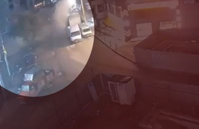 Κάμερα ασφαλείας κατέγραψε τη συγκλονιστική στιγμή