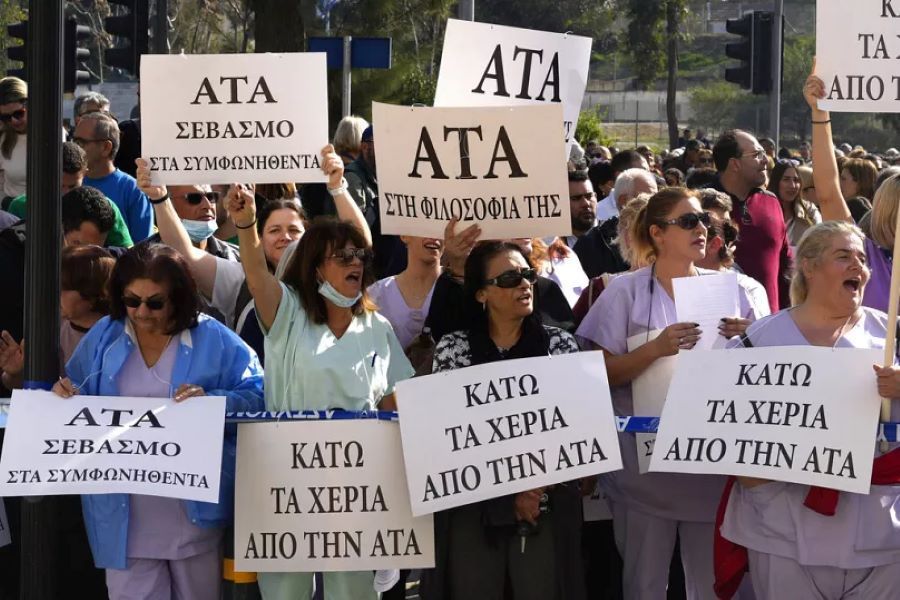 Από μια κλωστή κρέμεται η συμφωνία για την ΑΤΑ Από μια κλωστή κρέμεται η συμφωνία για την ΑΤΑ
