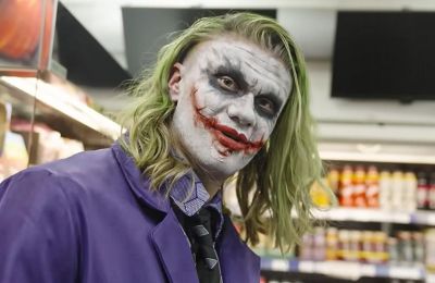 Τους τρέλανε ο Χάαλαντ: Ντύθηκε Τζόκερ και έκανε βόλτες στο Μάντσεστερ