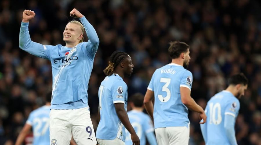 «Καθάρισε» ο Χάαλαντ για τη Σίτι (vid)