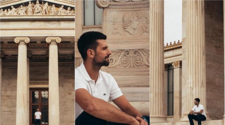 Ο Τζόκοβιτς διαφημίζει την Ελλάδα