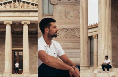 Ο Τζόκοβιτς διαφημίζει την Ελλάδα