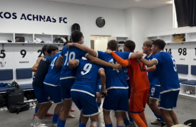 Πάρτι στα αποδυτήρια της Εθνικής Παίδων (vid)