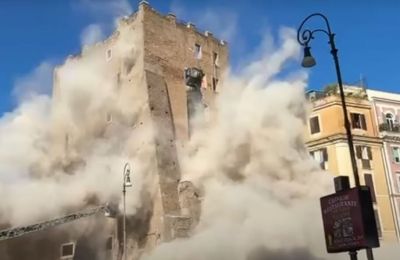 Ο πύργος βρισκόταν υπό ανακαίνιση