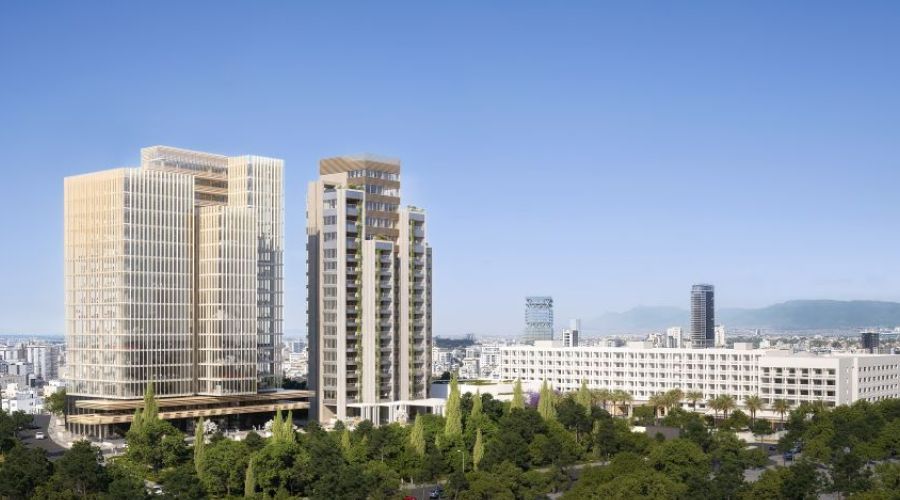 Τον Μάρτιο θα έχει ολοκληρωθεί εξωτερικά ο πύργος The Landmark Residences 17 ορόφων που περιλαμβάνει 54 πολυτελή διαμερίσματα 1- 3 υπνοδωματίων, και 3 εντυπωσιακές Sky Villas με ιδιωτικές πισίνες