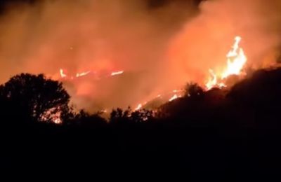 ΒΙΝΤΕΟ: Φωτιά στην επαρχία Πάφου