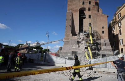 Ρώμη: «Όλα έτρεμαν, προσπαθήσαμε να σωθούμε»