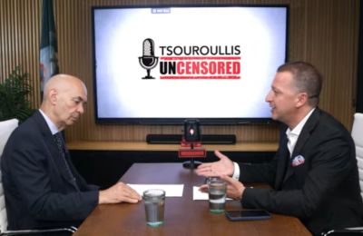 Ο Αλέξης Βαφεάδης εξετάζει το ενδεχόμενο διασύνδεσης Λευκωσίας, Λάρνακας και Λεμεσού μέσω «ενός είδος τρένου, ιδανικά υψηλής ταχύτητας τρένο», όπως είπε στον Χρύσανθο Τσουρούλλη