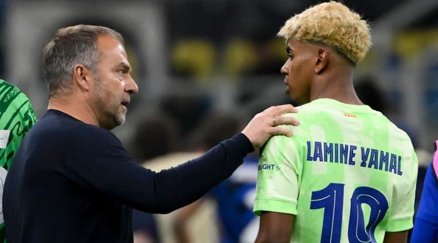 «Θέλει να φύγει από την Μπαρτσελόνα ο Φλικ λόγω Γιαμάλ»