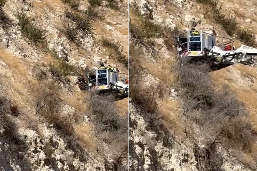 Πτώση κυνηγού σε χαράδρα – Διασώθηκε από την Πυροσβεστική