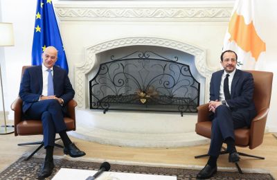 Συνάντηση του Προέδρου της Δημοκρατίας και του Υπουργού Εθνικής Άμυνας της Ελλάδας