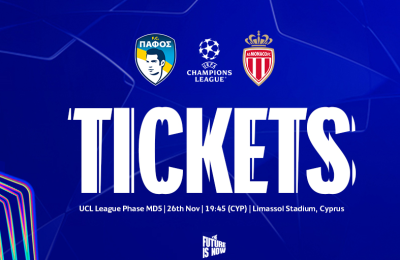 Πάφος: Τα εισιτήρια με Μονακό στη Λεμεσό