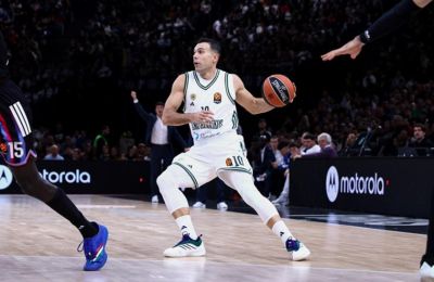 Σλούκας: Πρώτος Έλληνας σε τρίποντα στην ιστορία της Ευρωλίγκας