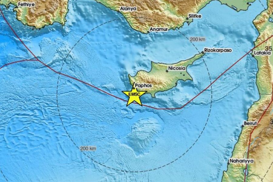 ΤΩΡΑ: Σεισμός στην Κύπρο