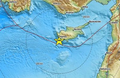 ΤΩΡΑ: Σεισμός στην Κύπρο 