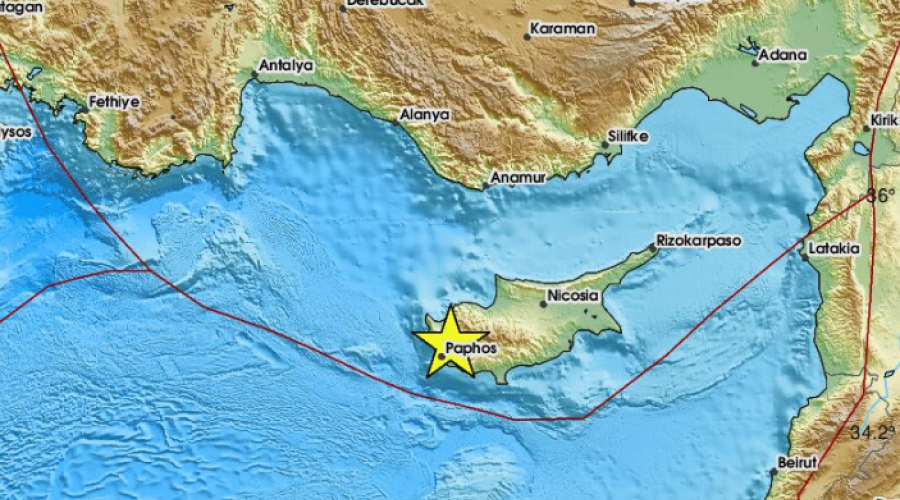 Νέα σεισμική δόνηση στην Κύπρο
