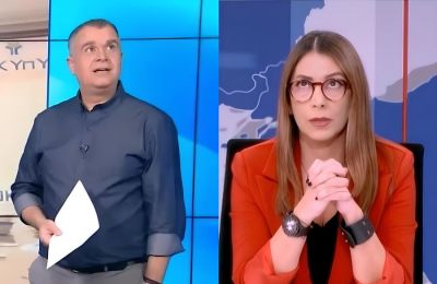  Οι παρουσιαστές της Κυπριακής τηλεόρασης  αντέδρασαν στον σεισμό που βρίσκονταν εκείνη την ώρα στον αέρα...