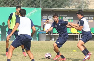 Ολοκληρώνεται σήμερα η προετοιμασία της Εθνικής Ελπίδων