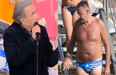 Ο Λάκης Λαζόπουλος «ξεθάβει» παλιά φωτογραφία του παρουσιαστή με μαγιό-σημαία – Ο Λιάγκας έστειλε εξώδικο και το διάβασε on air