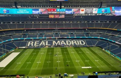 To «Μπερναμπέου» μετατράπηκε σε γήπεδο American football!