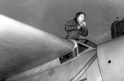 Η Αμερικανίδα αεροπόρος Αμέλια Έρχαρτ