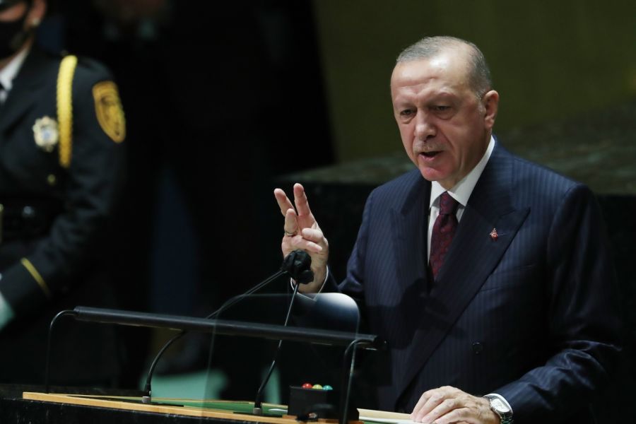 Ερντογάν για Κυπριακό: Μόνη λύση για το νησί τα δύο κράτη