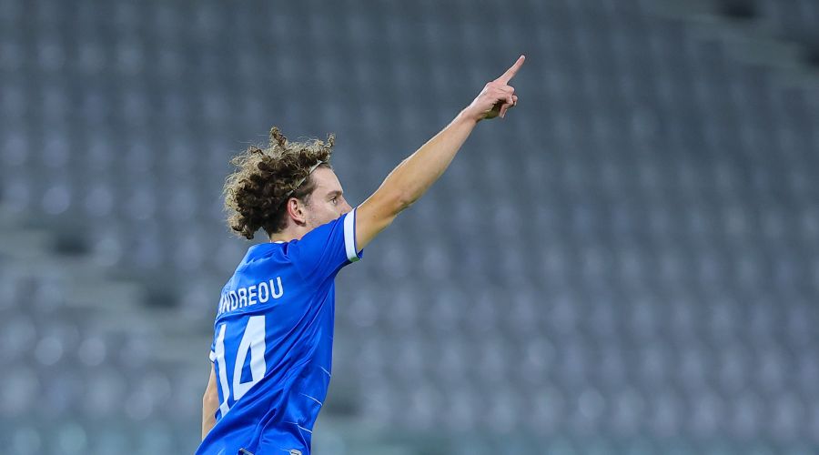 Πρώτο γκολ με την Εθνική για Ανδρέου