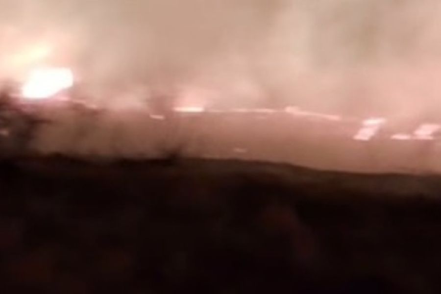 Πυρκαγιά στην Επαρχία Πάφου (ΒΙΝΤΕΟ)