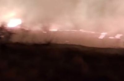 Πυρκαγιά στην Επαρχία Πάφου (ΒΙΝΤΕΟ)
