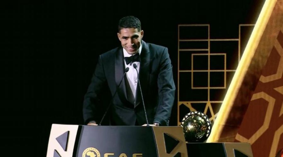 Ποδοσφαιριστής της χρονιάς για το 2025 στην Αφρική ο Χακίμι