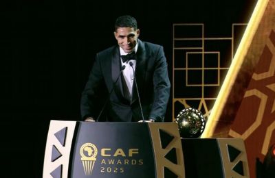 Ποδοσφαιριστής της χρονιάς για το 2025 στην Αφρική ο Χακίμι