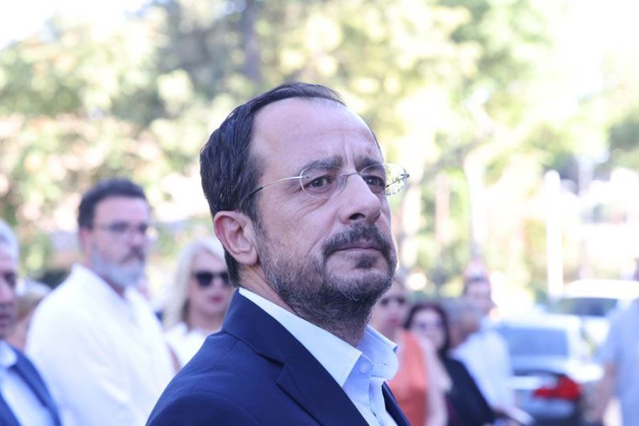 Σε εξέλιξη η πρώτη συνάντηση Χριστοδουλίδη-Έρχιουρμαν