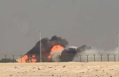 Συνετρίβη μαχητικό αεροσκάφος κατά τη διάρκεια επίδειξης στο Dubai Air