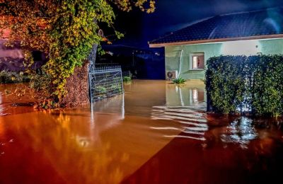 Έντονα καιρικά φαινόμενα στη Δυτική Ελλάδα, πρωτοφανή ύψη βροχής αλλά και αρκετές ζημιές σε υποδομές
