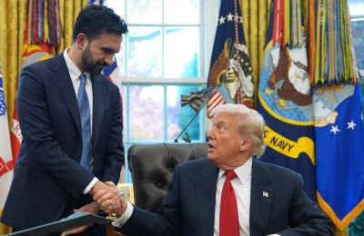 «Θα ένιωθα πολύ, πολύ άνετα στην πόλη», είπε παρά τις προεκλογικές απειλές ότι θα μεταναστεύσει