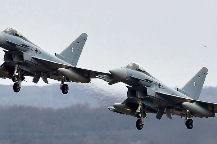 Ρουμανία: Απογείωσε μαχητικά Eurofighter λόγω drones