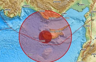 Σεισμός στην Κύπρο 
