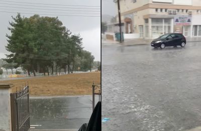 Έντονες βροχοπτώσεις - Άνοιξαν οι ουρανοί στην Κύπρο (ΒΙΝΤΕΟ)