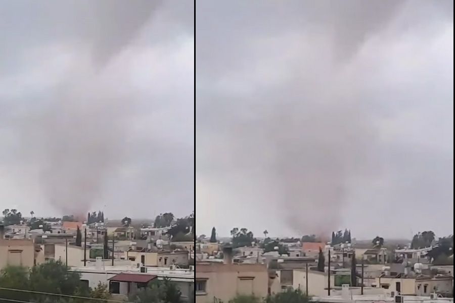 Ανεμοστρόβιλος «χτύπησε» το Αυγόρου (ΒΙΝΤΕΟ)