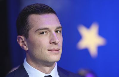 Γάλλος ηγέτης του ακροδεξιού κόμματος «Rassemblement National» (RN), Jordan Bardella / EPA/ Φωτογραφία Sebastien Nogier