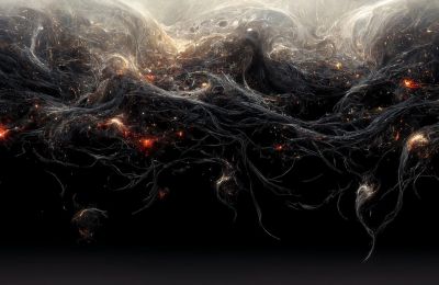 H ουσία που δεν εκπέμπει ούτε απορροφά φως, αλλά ασκεί μια αόρατη βαρυτική έλξη