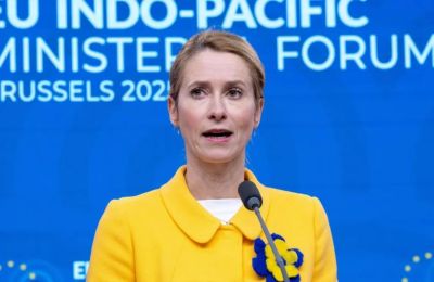 Η επικεφαλής εξωτερικής πολιτικής της Ευρωπαϊκής Ένωσης, Κάγια Κάλλας