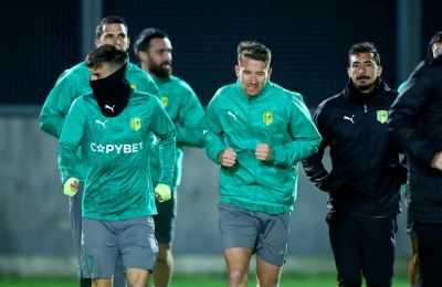 ΑΕΚ: Προπόνηση στο κρύο (pics)