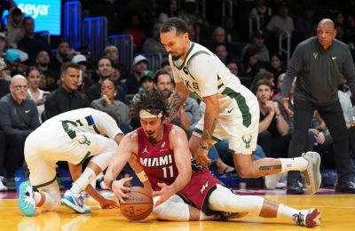 Χωρίς τον Γιάννη Αντετοκούνμπο οι Μπακς λύγισαν στο Μαϊάμι