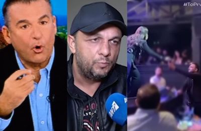 Η αντίδραση του παρουσιαστή μετά το βίντεο με τον Πάνο Ρούτσι στα μπουζούκια