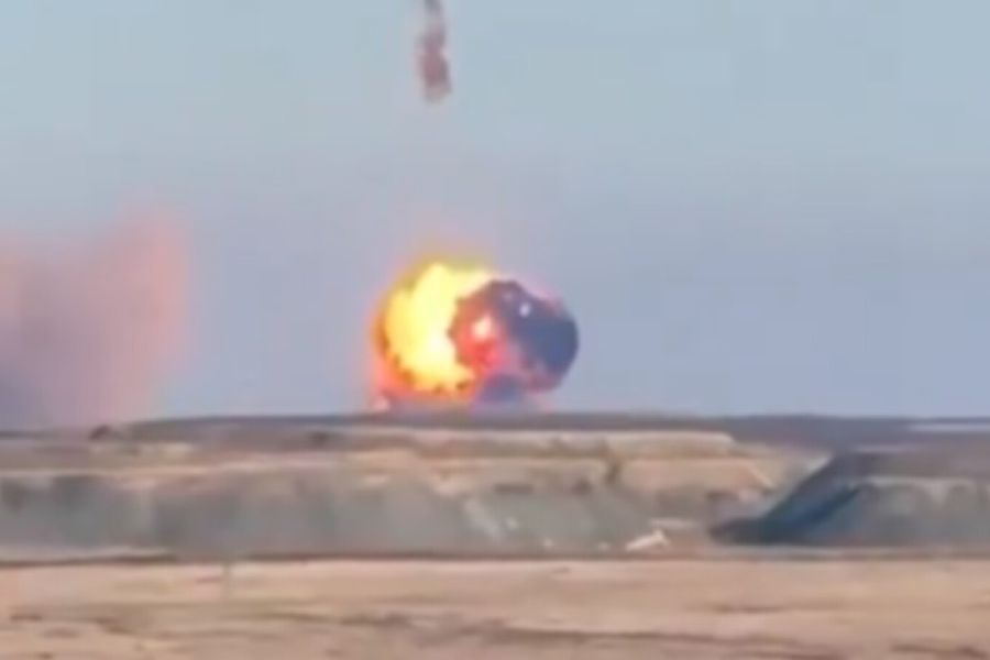 Αποτυχημένη δοκιμή βαλλιστικού πυραύλου στη Ρωσία (ΒΙΝΤΕΟ)